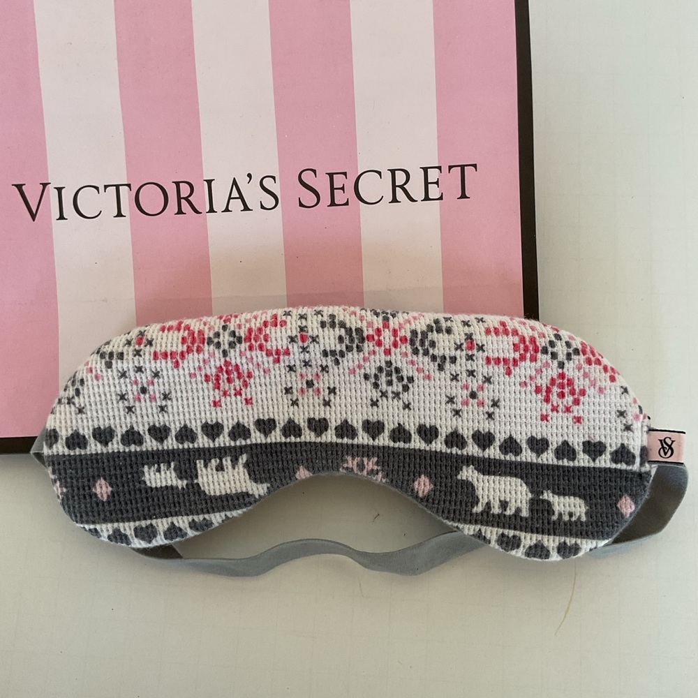 Victorias Secret Fair Isle Sleep Mask NWOT